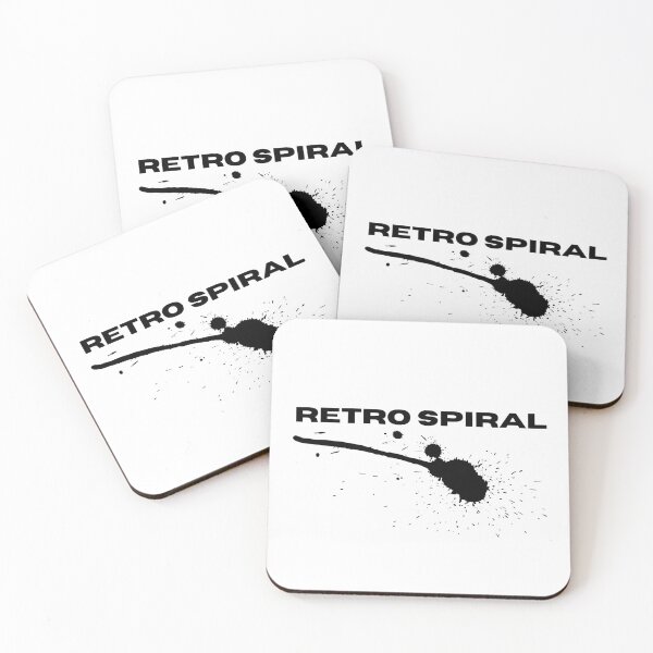 Item preview, Retro Spiral Splash Paint Black & White– For hippie Festive & Boho Lover designed and sold by Pamthedesigner.