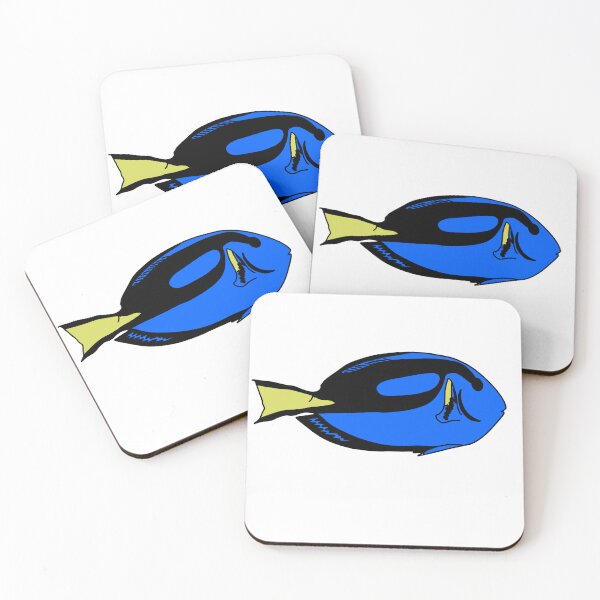 Item preview, Blue Tang Fish (Dory fish) (Simple) designed and sold by PurplePrintsSup.