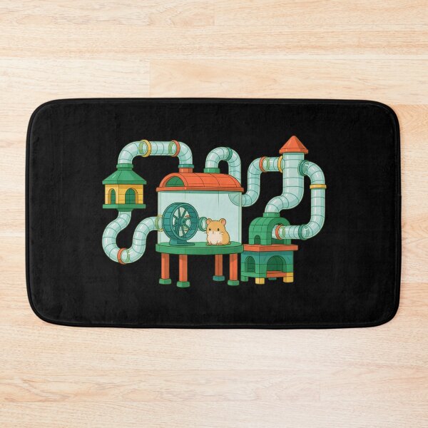 Item preview, Kawaii Hamster Maze designed and sold by PiggyWonka.
