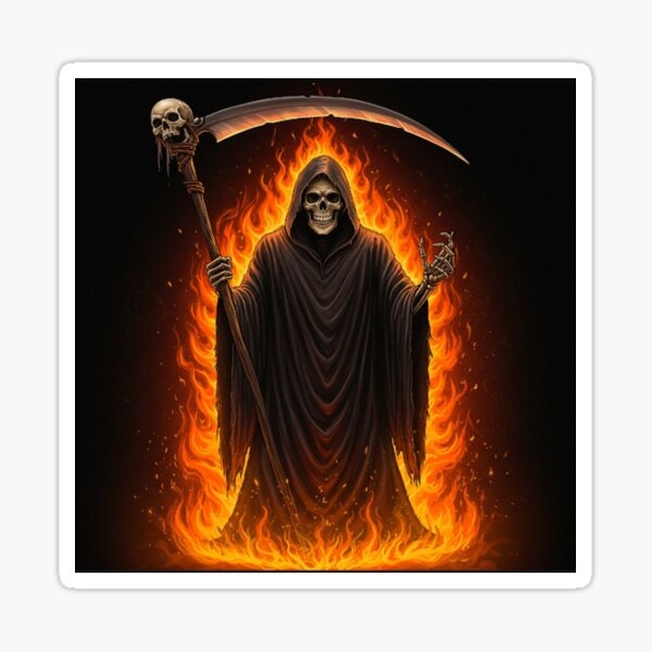 Item preview, Reaper flames  designed and sold by Helen Enchanted Designs .