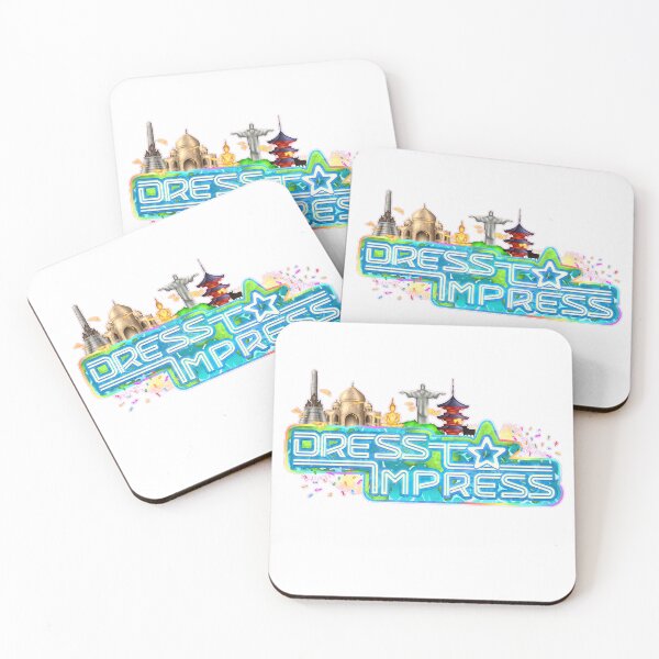 Item preview, Dress to Impress World Day Badge Logo Cute Sticker designed and sold by reyuxyu.