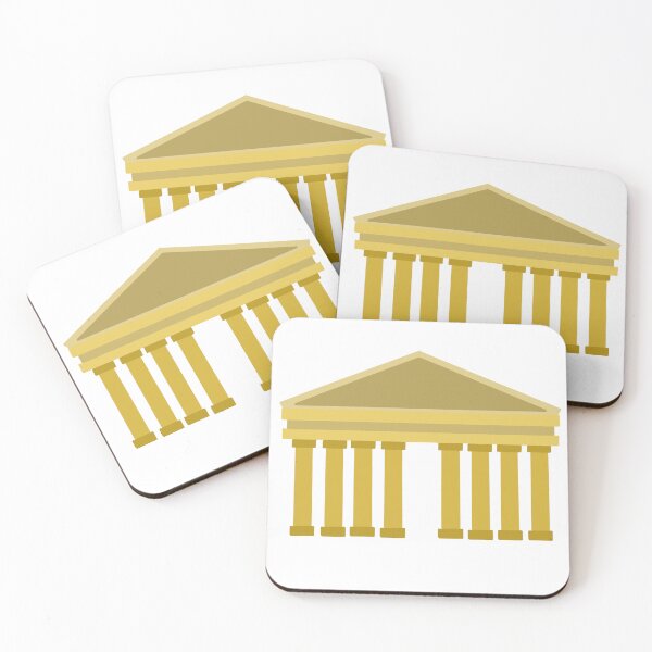 Item preview, Golden Parthenon (simple) designed and sold by PurplePrintsSup.