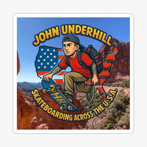 Artikel-Vorschau von Skateboarding quer durch Amerika, designt und verkauft von skateusa1.