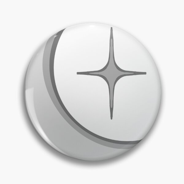 Item preview, Moon and Star (Greyscale) (Simple) designed and sold by PurplePrintsSup.