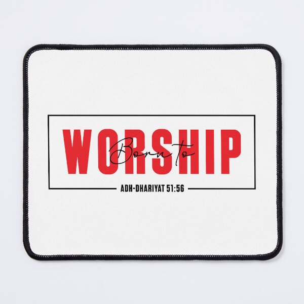 Item preview, Born to Worship – Quran 51:56 Minimalist Reminder designed and sold by rb-suprtees.