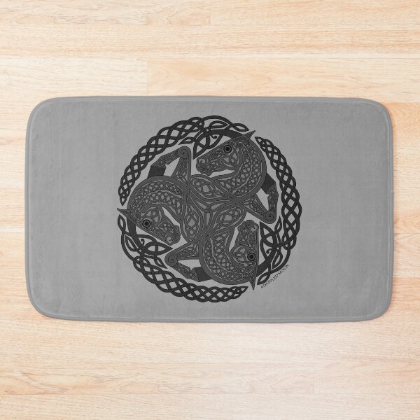 Item preview, GrayThree Horse Celtic Knot designed and sold by DappledMoon.