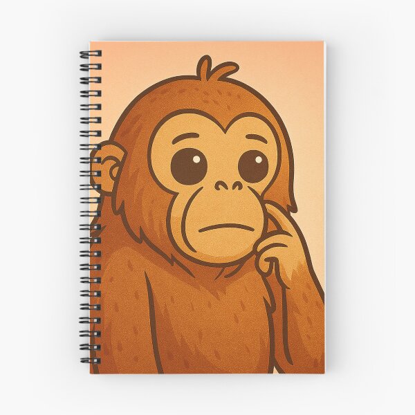 Item preview, Orangután pensativo designed and sold by HalcyonThings.