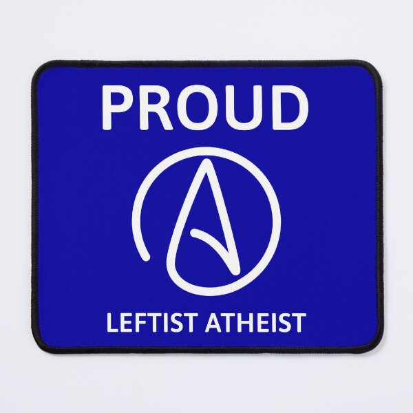 Item preview, Proud leftist atheist  designed and sold by Rachel the Artist .
