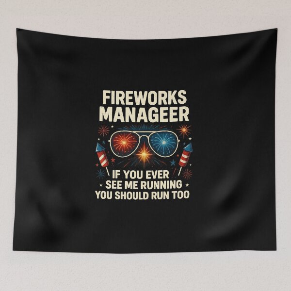 Item preview, Fireworks Director Run Funny Fourth Of July 4th Men Women designed and sold by diyoor.