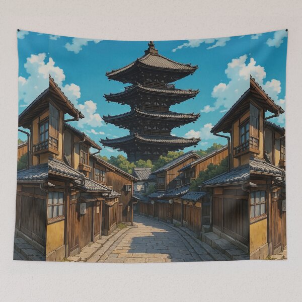 Item preview, The Yasaka Pagoda at Kyoto designed and sold by Takeda-art.