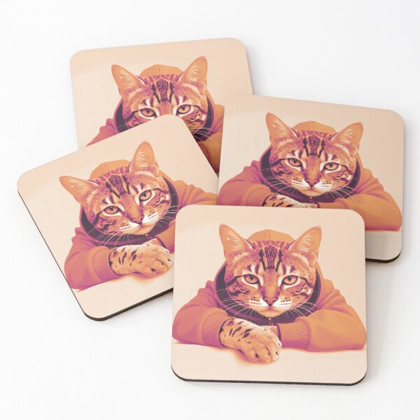 Item preview, Auburn_Look at Cat designed and sold by SoftUrbanArt.