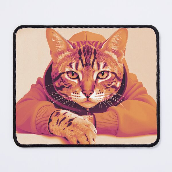 Item preview, Auburn_Look at Cat designed and sold by SoftUrbanArt.
