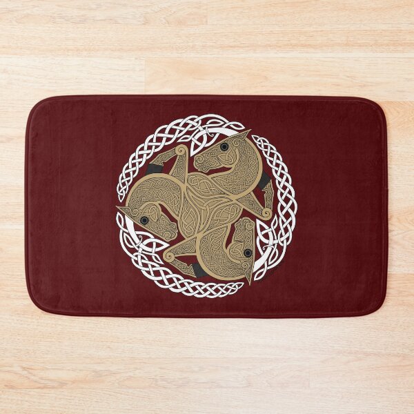 Item preview, Palomino Three Horse Celtic Knot designed and sold by DappledMoon.