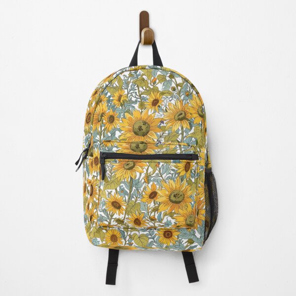 Item preview, Vibrant Seamless Pattern of Sunflowers with Lush Green Foliage designed and sold by CoolPixels.