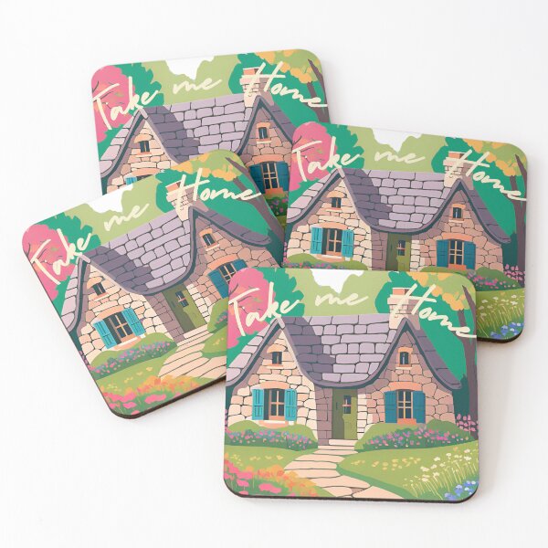 Item preview, woodland cottage home designed and sold by AlignCreations.