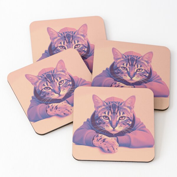 Item preview, Violet_Look at Cat designed and sold by SoftUrbanArt.