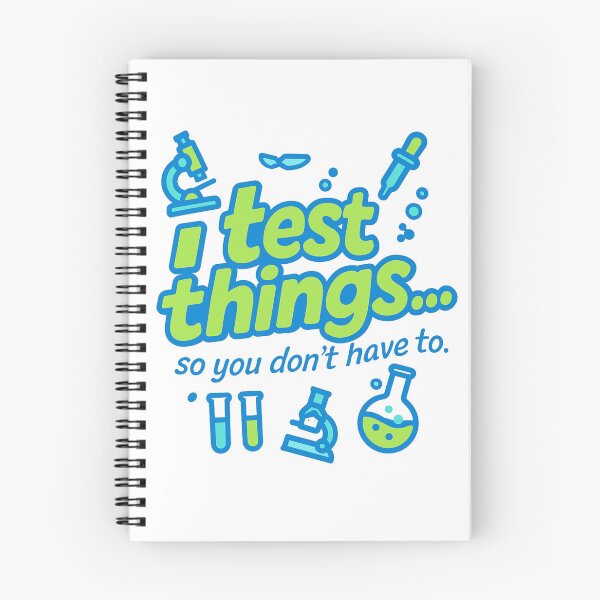 Item preview, I Test Things… So You Don’t Have To – Funny Laboratory Analyst Gift Design designed and sold by WorkBuddyGifts.