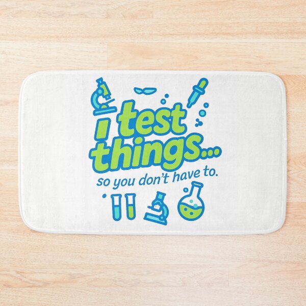 Item preview, I Test Things… So You Don’t Have To – Funny Laboratory Analyst Gift Design designed and sold by WorkBuddyGifts.