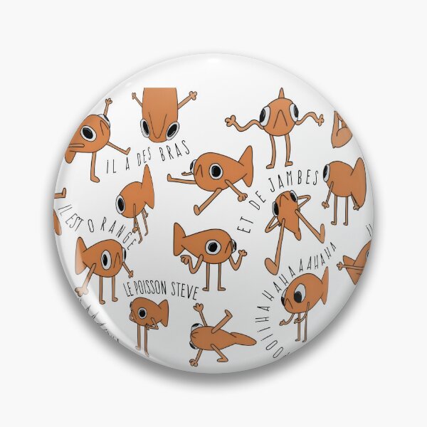Item preview, il est orange Steve Coffee Mug, Orange TikTok Fish, French Fish Meme Tea Cup, Funny Le Poisson Steve Gag Gift designed and sold by JolinChinn.