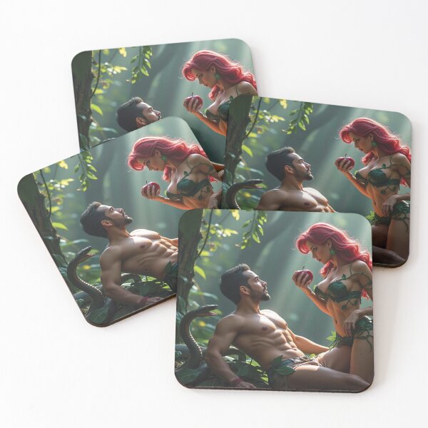 Item preview, Adam and Eve Original Sin Christian Art designed and sold by Gotcha29.