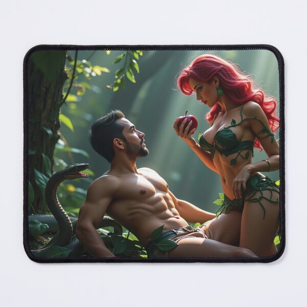 Item preview, Adam and Eve Original Sin Christian Art designed and sold by Gotcha29.