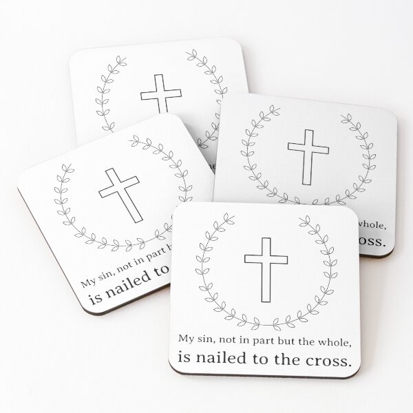 Item preview, My Sin Is Nailed to the Cross – It Is Well With My Soul Christian T-Shirt designed and sold by Stilll Waters Studio.