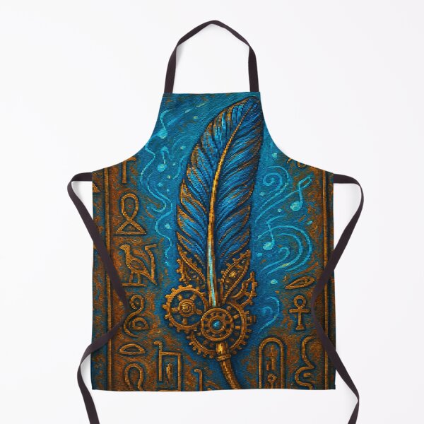 Item preview, "The Feather of Truth: Maat's Steampunk Symphony" designed and sold by VidyoeDesigns67.