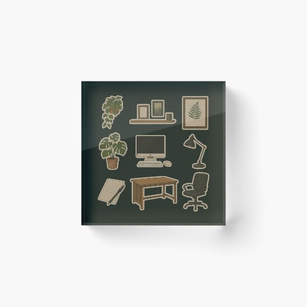 Item preview, Nature Inspired Home Office Essentials designed and sold by zzz888.