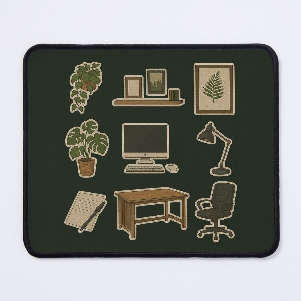 Item preview, Nature Inspired Home Office Essentials designed and sold by zzz888.