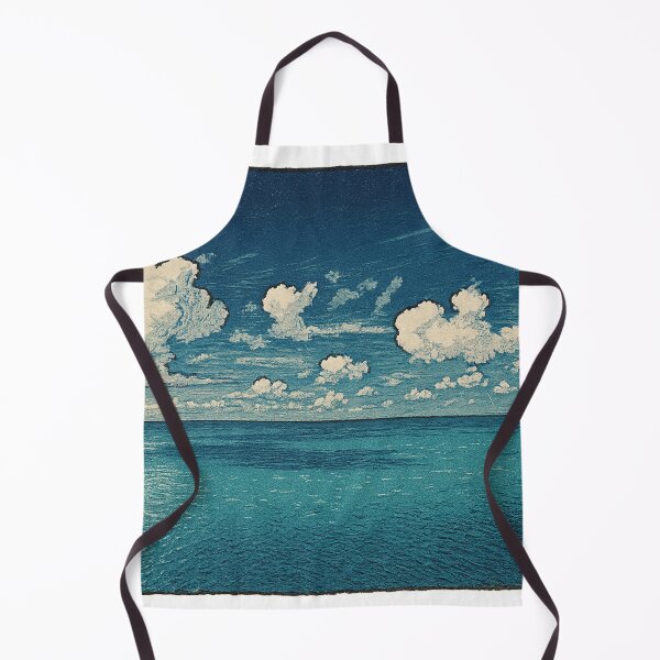Item preview, Deep Blue Horizon Art | Vintage Ocean Sky - Tranquil Seascape designed and sold by GeEeN.
