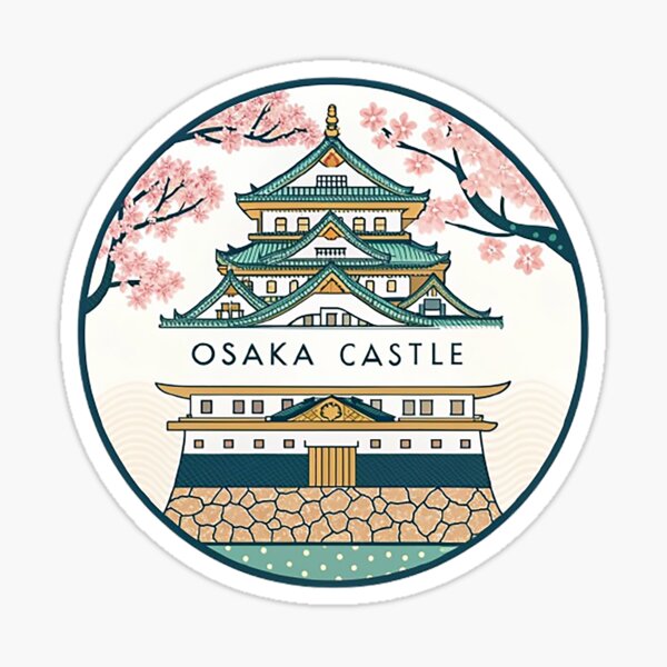 Item preview, Osaka Castle designed and sold by likbatonboot.