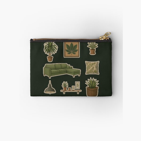 Item preview, Lush Green Living Room Vibes designed and sold by zzz888.