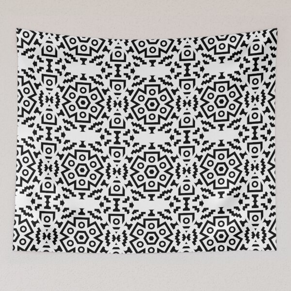 Item preview, Retro Art Deco Geometric Pattern 24.094.3 designed and sold by Space & Care - Art Deco GeoMetrica.