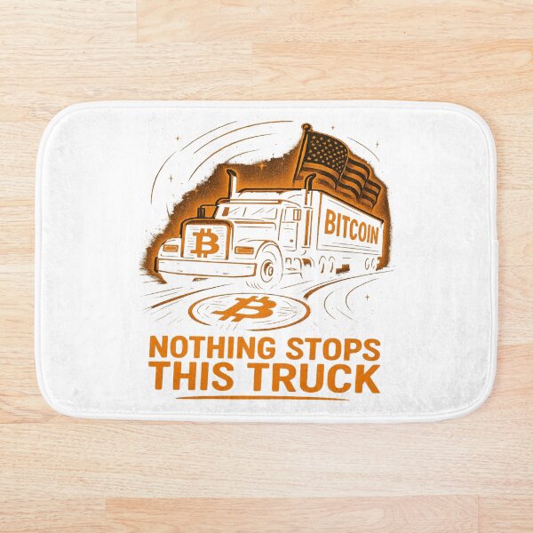 Item preview, Nada detiene este camión: Diseño de Convoy de Libertad Bitcoin designed and sold by BitcoinShortz.