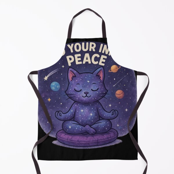 Item preview, Cosmic Cat Zen – Find Your Inner Peace designed and sold by ARTECRISTHIAN4.