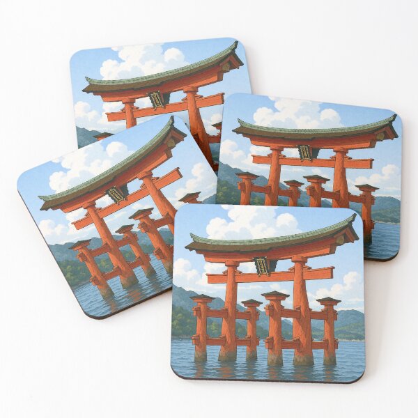 Item preview, Floating Torii of Itsukushima Shrine designed and sold by Takeda-art.