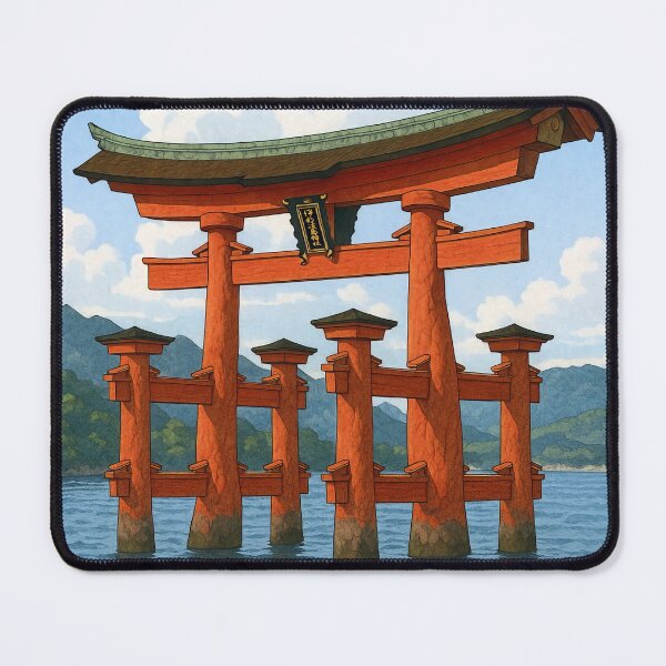 Item preview, Floating Torii of Itsukushima Shrine designed and sold by Takeda-art.