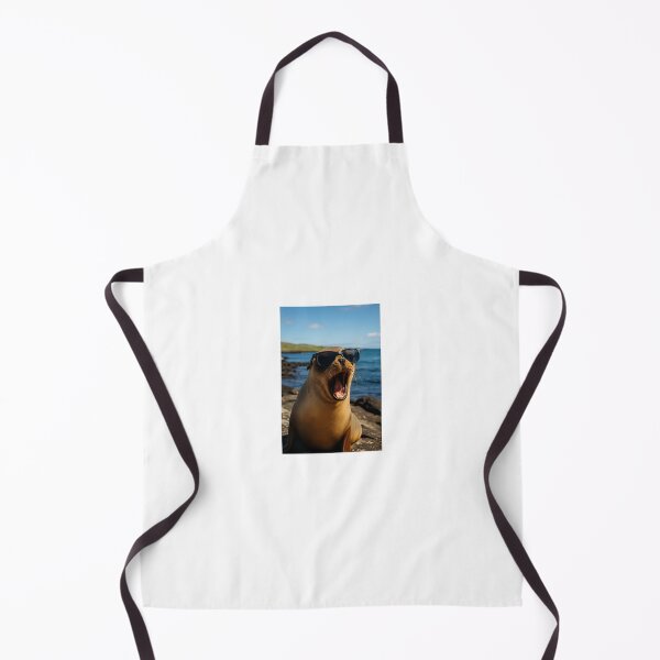 Item preview, Cool Galápagos Sea Lion Wearing Sunglasses designed and sold by AlmaConYapa.