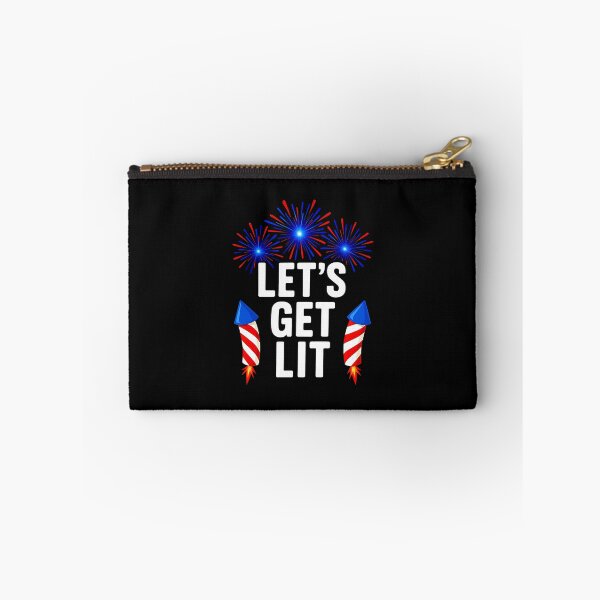 Item preview, Let s Get Lit 4th Of July With Fireworks designed and sold by MOHITSALVI.