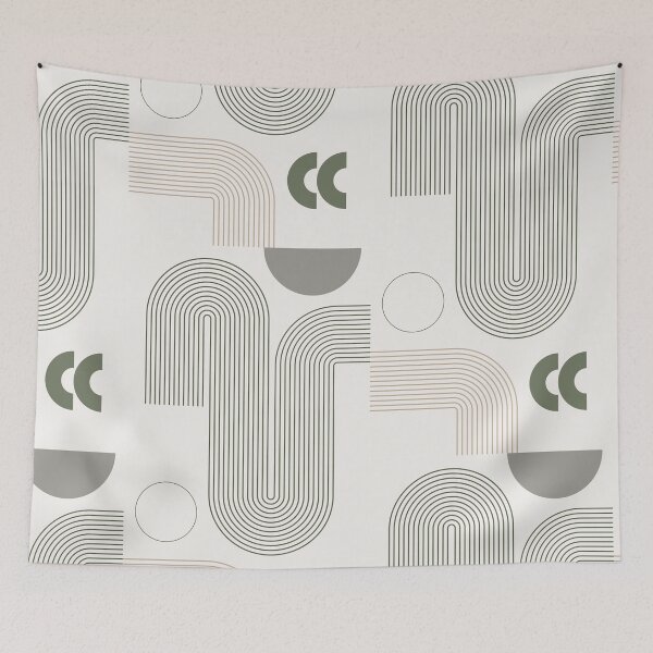 Item preview, Minimalist Geometric Flow designed and sold by UrbanEpiphany.