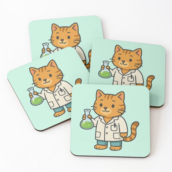 Item preview, Ginger Cat Scientist  designed and sold by Brontox.