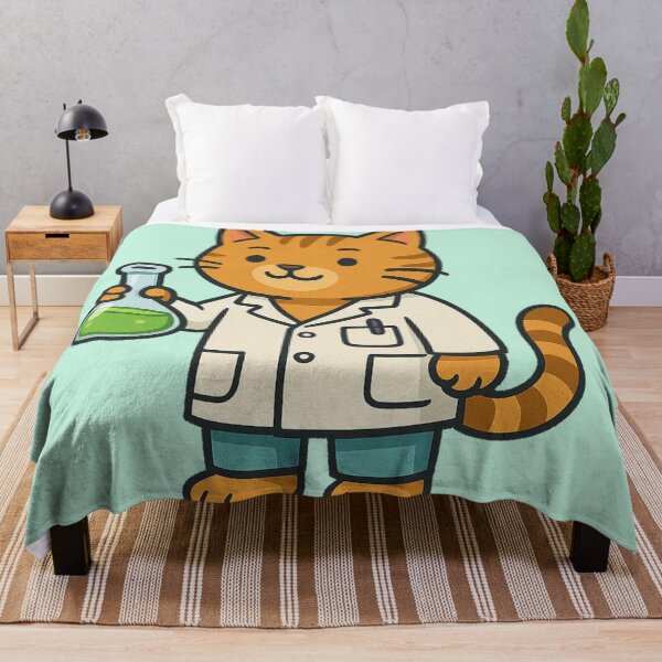 Item preview, Ginger Cat Scientist  designed and sold by Brontox.