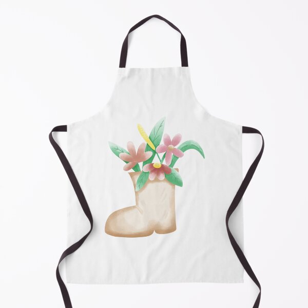 Item preview, Cute Flower Boot Illustration – Whimsical Floral Art designed and sold by inelistudio.