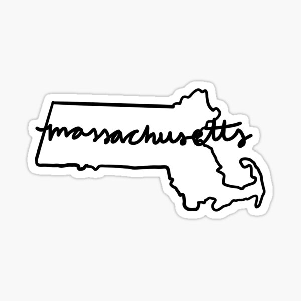 Item preview, Massachusetts State Outline designed and sold by Designs by Had.