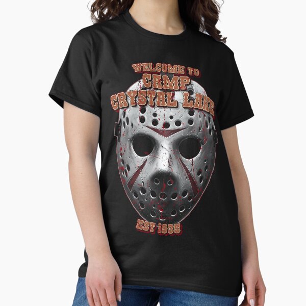 Item preview, DUK FAT - Welcome to Camp Crystal Lake (Distressed in Blood Red) designed and sold by DUKFAT.
