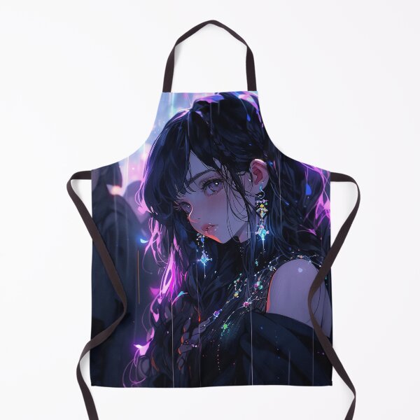 Item preview, Melancholy Anime Girl in Rain designed and sold by bubblegoth.