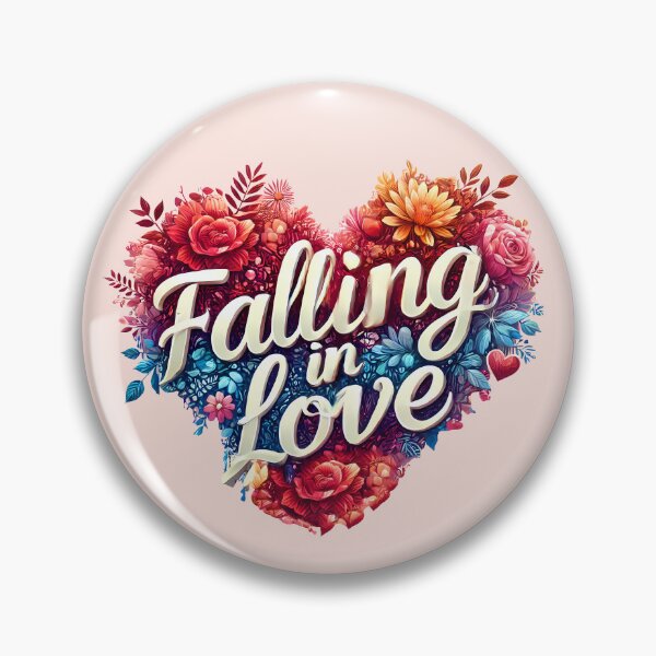 Item preview, Falling in Love, typography designed and sold by maxmaj.