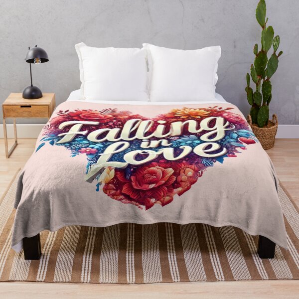 Item preview, Falling in Love, typography designed and sold by maxmaj.
