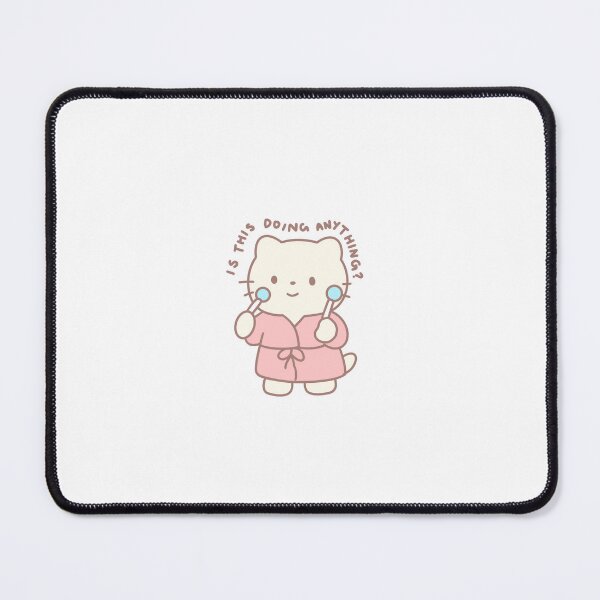 Item preview, Ice Globes Skin Care Cute Cat | Hand-Drawn Illustration designed and sold by strawberrycups.