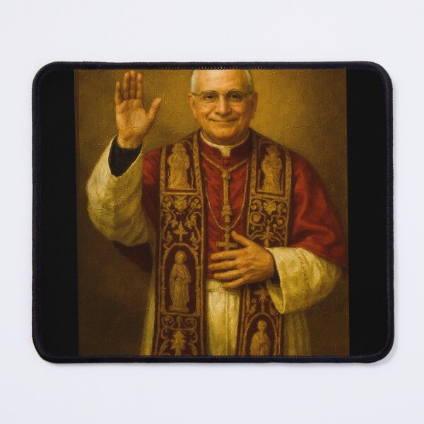 Item preview, Pope Leo XIV Retro Art designed and sold by Celestia1l24.